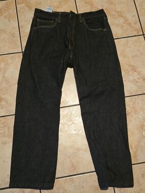 Levi's Men's Straight Leg Jeans - Black